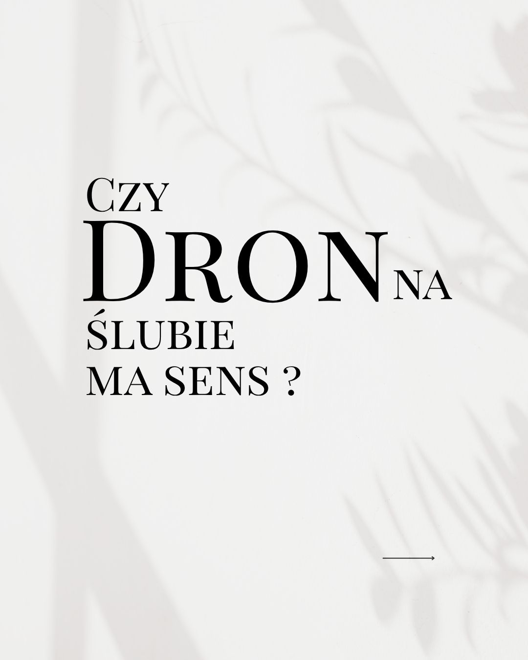 Promise — nowa strona główna Ujęcia z drona na ślubie — post